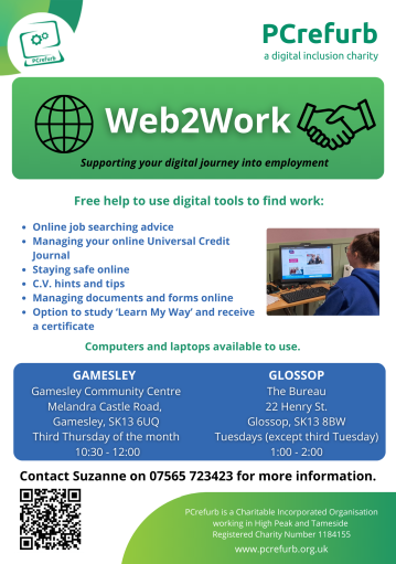 Web2Work leaflet